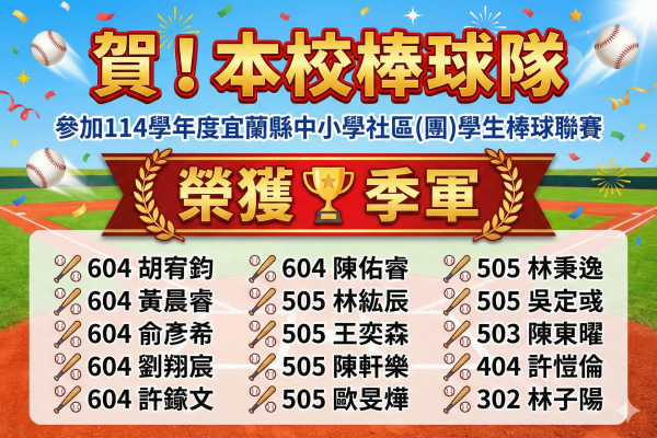 社區(團)學生棒球聯賽